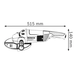 achat Pack De 2 Meuleuses Angulaire Bosch (GWS22-230H / GWS 140) 2200 W / 1400 W – 0615990EJ0 10
