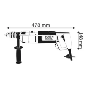 Perceuse 1050W Bosch Coffrage GBM 16-2 RE – 0601120503 Meilleur Prix 9