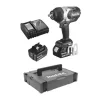 Retour Gratuit Boulonneuse à Chocs 18V Makita DTW1002RTJ + 2 Batteries 5 Ah + Chargeur + Coffret MAKPAC 20