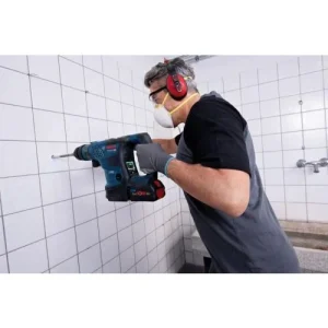 soldes officiel Perforateur SDS-Plus 18V Bosch GBH 18V-34 CF Biturbo (sans Batterie Ni Chargeur) + Coffret – 611914001 18
