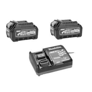 Boulonneuse à Choc 40V Makita TW001GD201 + 2 Batteries 2,5 Ah + Chargeur + MAKPAC 3 exclusivement disponibles 16