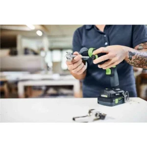 Perceuse-visseuse 18V Festool Quadrive TDC 18/4 I-Basic (sans Batterie Ni Chargeur) + Systainer3 – 575601 boutique en france 16