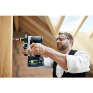 Perceuse-visseuse 18V Festool Quadrive TDC 18/4 I-Basic (sans Batterie Ni Chargeur) + Systainer3 – 575601 boutique en france 18