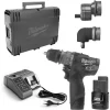authentiques Perceuse-visseuse à Percussion 12V Milwaukee M12 FPDXKIT-202X + 2 Batteries 2Ah + Chargeur + HD-BOX – 4933464138 13