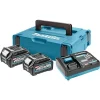 boutique en ligne france Pack énergie 40V Makita Max XGT Lithium-Ion (2 Batteries 2,5 Ah + Chargeur) + Coffret MAKPAC – 191J81-6 14