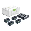 fashion pas cher Set énergie 18V Festool SYS 4 X 5,2 / TCL 6 DUO + Coffret SYSTAINER 3 – 577136 8