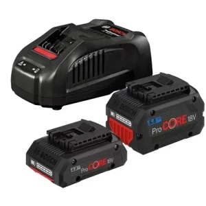 Pack 18V Bosch 2 Batteries Procore (1 X 4Ah + 1 X 5,5 Ah) + Chargeur GAL 1880 CV En Boite Carton – BOSCH – 1600A0214A marques pas cher 12