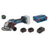 Meuleuse Angulaire 18 V Bosch Biturbo GWS 18V-15 SC + 2 Batteries Procore 8Ah + Chargeur + L-Boxx – 06019H6101 authentiques 20