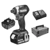 Visseuse à Chocs 18V Makita DTD154RTJ + 2 Batteries 5 Ah BL1850B + Chargeur + Makpac 2 Les achats en ligne 20