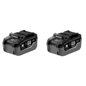 achetez pas cher Meuleuse D’angle 18 V Metabo W 18 LTX 125 Quick + 2 Batteries 5,5 Ah + Chargeur + 2 Metaloc – 602174660 18