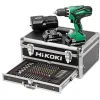 solde en ligne Perceuse-visseuse 18V Hikoki KC18DJLFZ + 2 Batteries 2.5 Ah + Chargeur + 100 Accessoires 20
