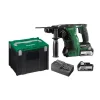 Vente Perforateur-burineur Sans-fil Hikoki SDS+ DH18DL5A 18 V + Batteries 5 Ah + Chargeur 7